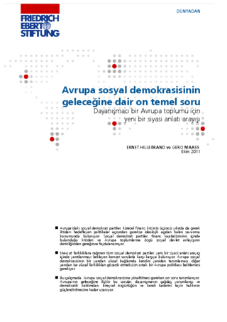 Avrupa sosyal demokrasisinin geleceğine dair on temel soru