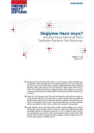 Değişime hazır mıyız?
