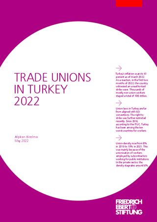Trade unions in Turkey 2022