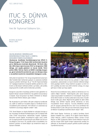 ITUC 5. dünya kongresi