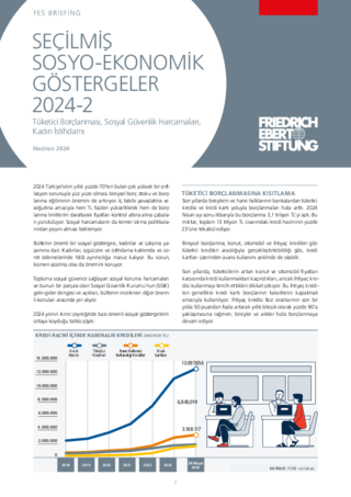 Seçilmiş sosyo-ekonomik göstergeler 2024-2